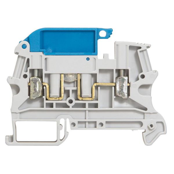 Bloc de jonction sectionnable à vis viking 3 avec 1 jonction pour circuit standard avec préhenseur
