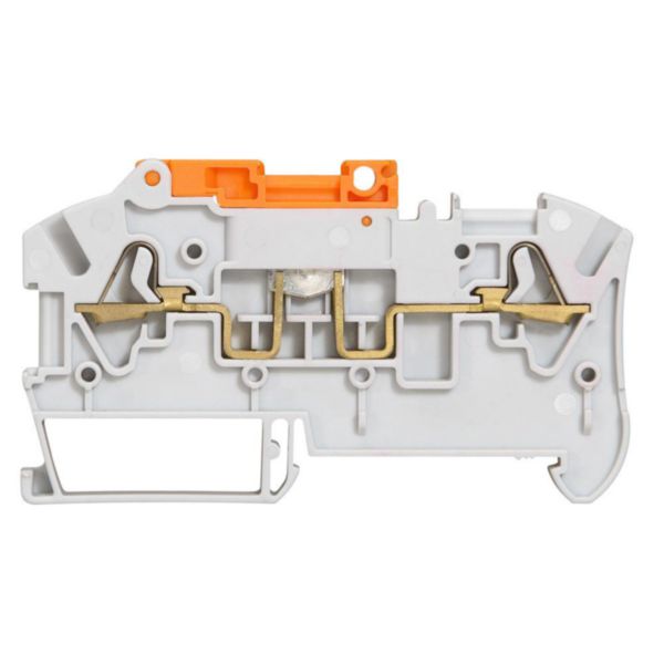 Bloc de jonction sectionnable à ressort viking 3 avec 1 jonction 2 conducteurs pour circuit standard à mini préhenseur