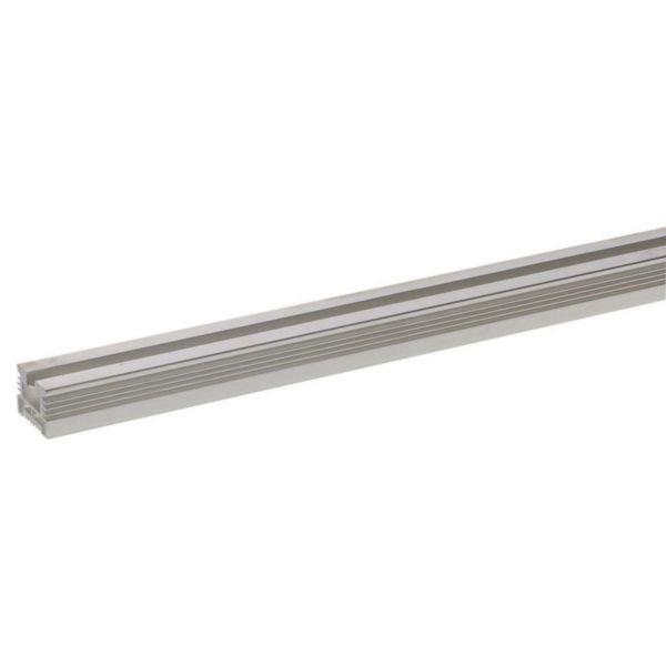 Barre aluminium cuivré étamé en C longueur 1780mm section 524mm²