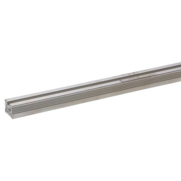 Barre aluminium cuivré étamé en C longueur 1780mm section 586mm²