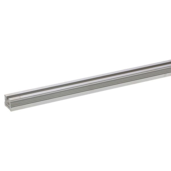 Barre aluminium cuivré étamé en C longueur 1780mm section 686mm²