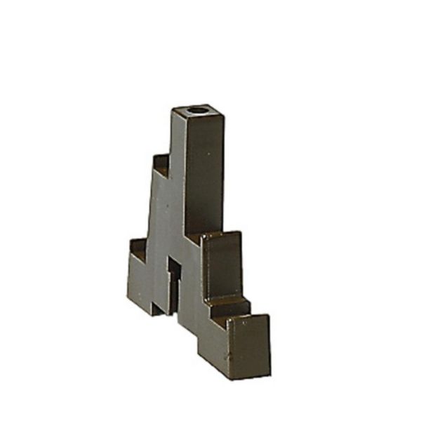 Jeu de 2 supports isolants tétrapolaires pour armoires Altis - 1 barre cuivre 12x2mm ou 12x4mm par pôle jusqu'à 280A