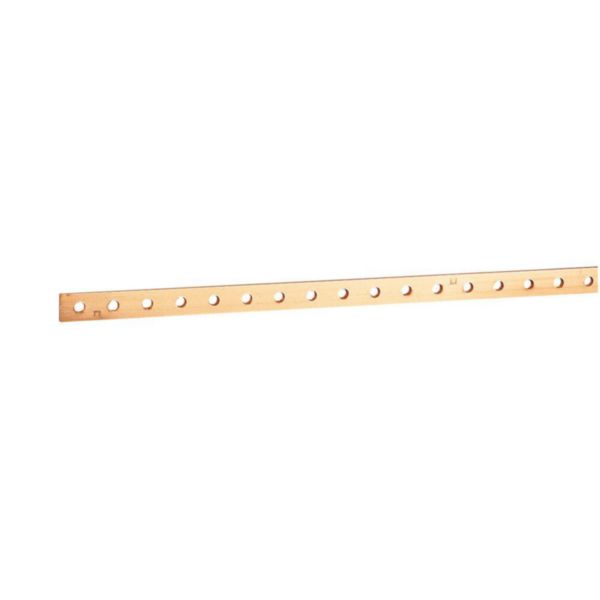 Barre cuivre plate rigide à trous taraudés section 15x4mm - 200A ou 160A admissibles - longueur 990mm - Page 4