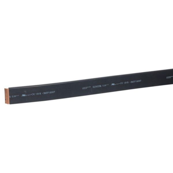 Barre cuivre souple section 50x10mm - 1250A ou 1000A admissibles - longueur 2m