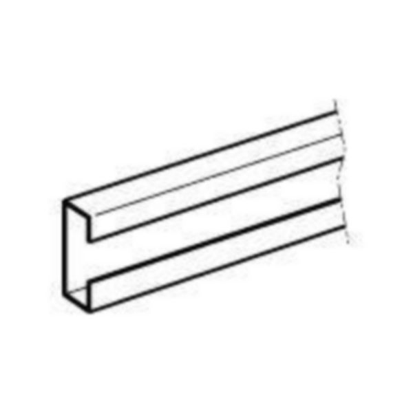 Barre en c - 40x20 mm - section 265 mm² - 800/630 a admissibles - l. 1780 mm