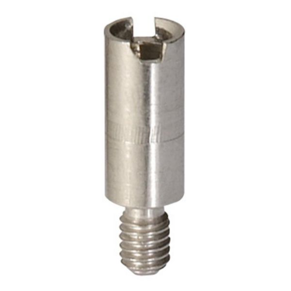 Alvéole de mesure pour fiche Ø4mm pour bloc de jonction à vis viking 3 pas 12mm et 15mm