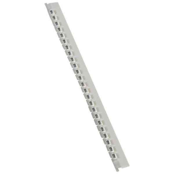 Réglette de 24 repères Mémocab largeur 2,3mm avec chiffre 9 selon code couleur international - Page 10