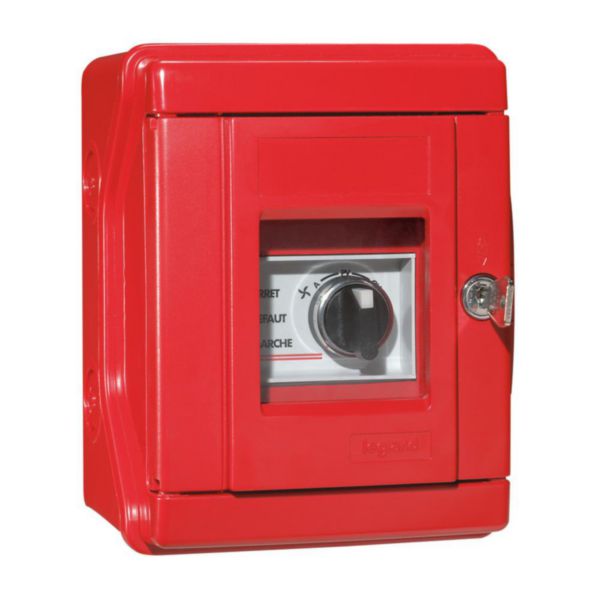 Coffret de commande équipé pour extraction de fumé avec 1 commutateur et 3 voyants - Page 3