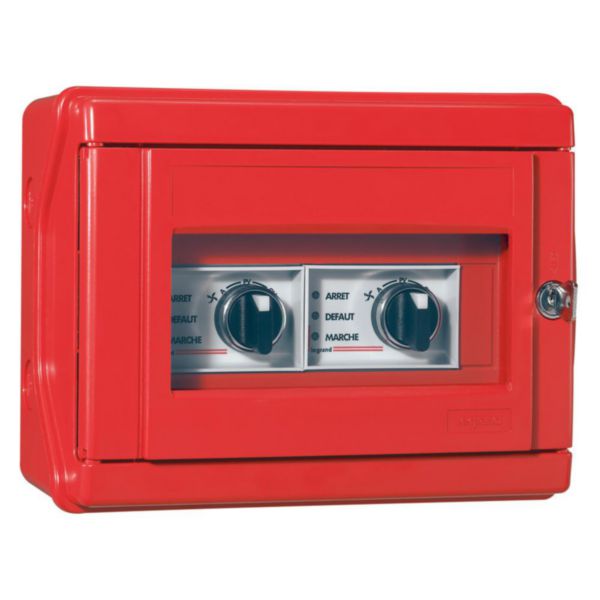 Coffret de commande équipé pour extraction de fumé avec 2 commutateurs et 2x3 voyants - Page 3