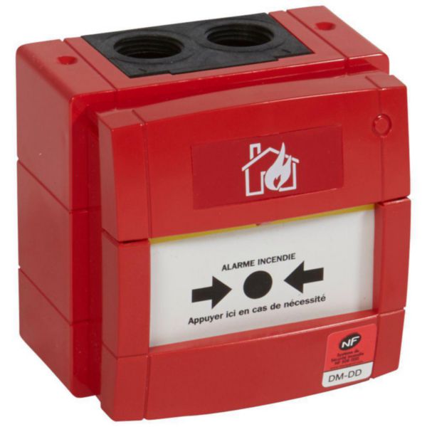 Déclencheur étanche pour équipement alarme incendie - saillie