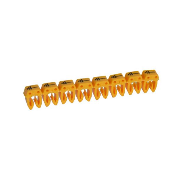 Repère CAB 3 pour filerie 0,15mm² à 0,5mm² et blocs de jonction avec signe conventionnel terre - Page 19
