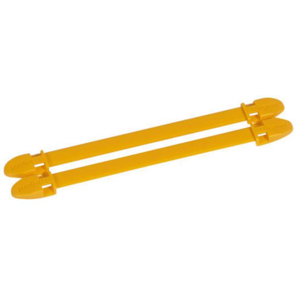 Porte-repères jaune Duplix 14 caractères