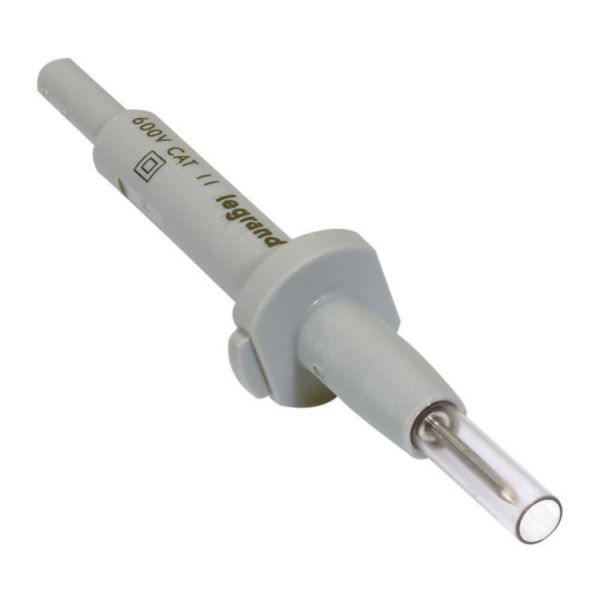 Adaptateur pointe touche de sécurité IP2X fiche test Ø2mm -bloc de jonct Viking3