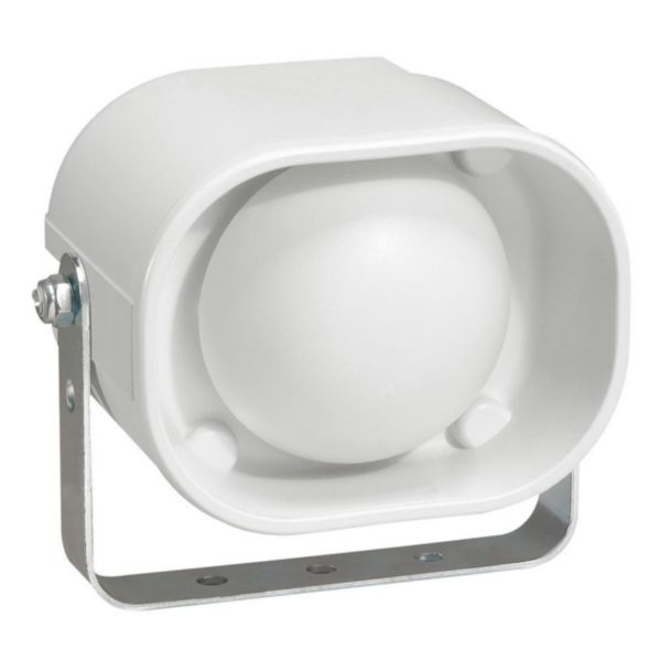 Dispositif sonore d'alarme feu DSAF - IP54 IK07 classe C 105dB à 2m - fixation saillie