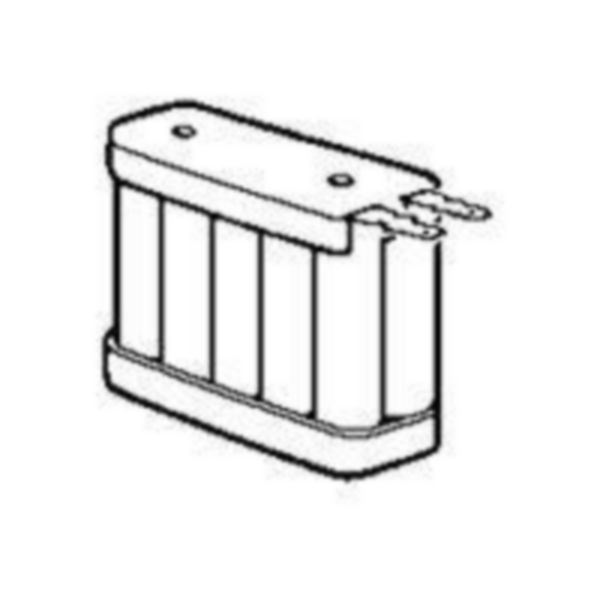 Batterie NiMh 12V - 600mAh pour tableau d'alarme 040562