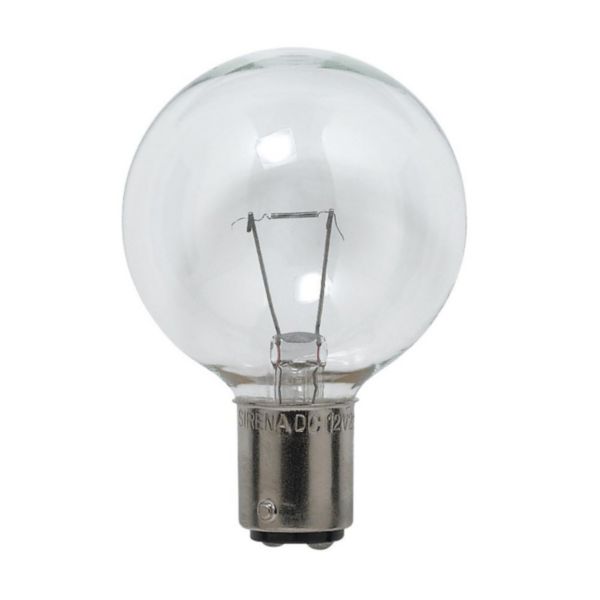Lampe incandescente BA15 D 24V pour maintenance des feux clignotants références 041317, 041318, 041345 et 041346