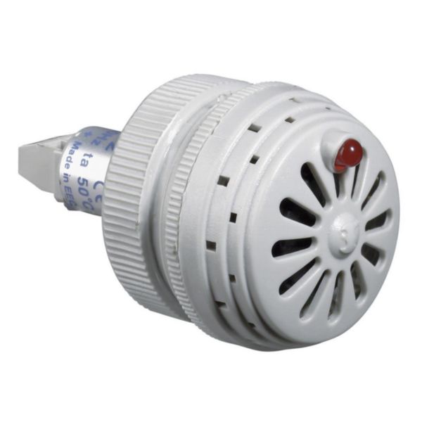 Buzzer industriel 75dB IP30 avec alimentation 24V~ ou 24V=