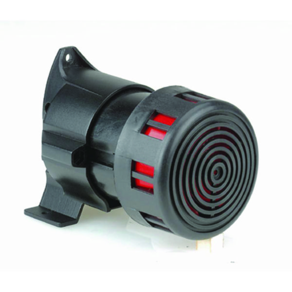 Sirène électromécanique IP30 IK05 tension 24V~ - fixation saillie ou semi-encastrée