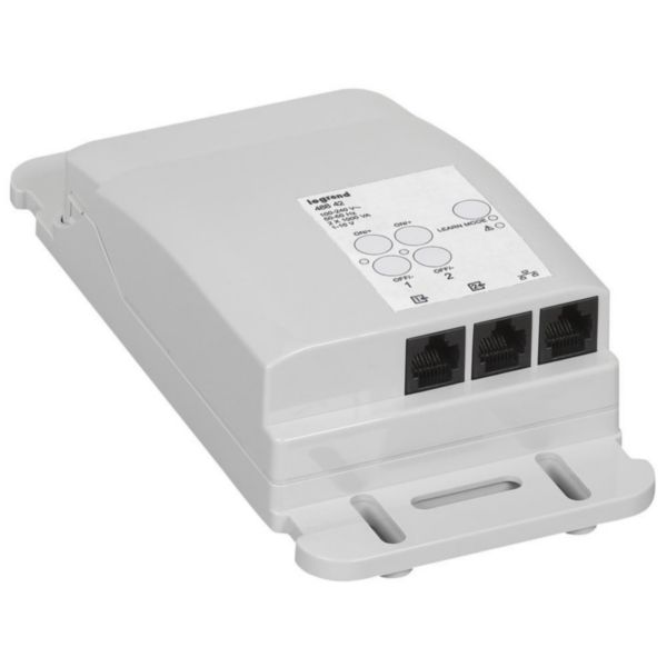 Contrôleurs faux-plafond pour 2 circuits Mosaic à fonction variation ballast 1V à 10V avec 2 sorties 1000VA maximum