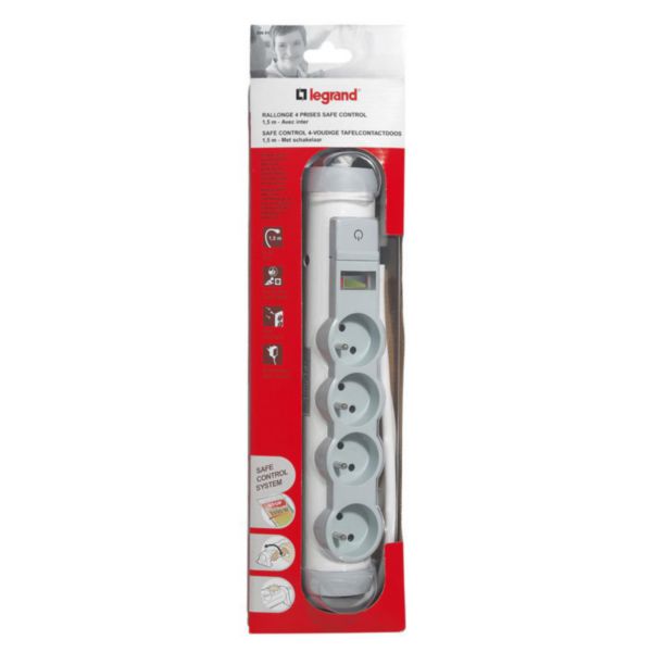 Rallonge avec indicateur de surcharge - 4 prises de courant - cordon 1,5m - Page 3