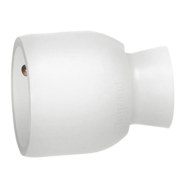 Prolongateur plastique 2P+T 16A - blanc