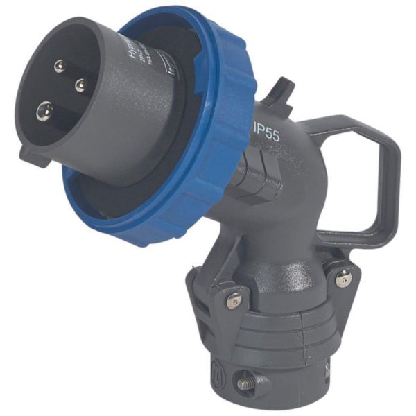 Fiche mobile coudée Hypra IP66/67-55 16A - 200V~ à 250V~ - 2P+T - plastique - Page 8