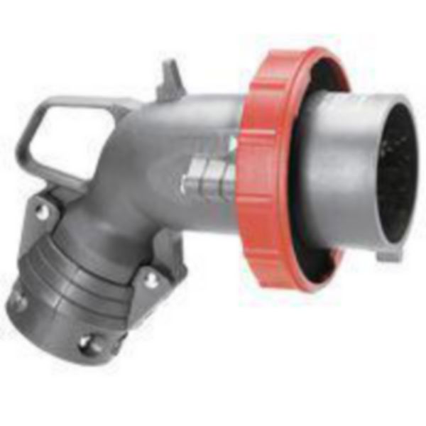 Fiche mobile coudée Hypra IP66/67-55 32 - A 380V~ à 415V~ - 3P+N+T - plastique