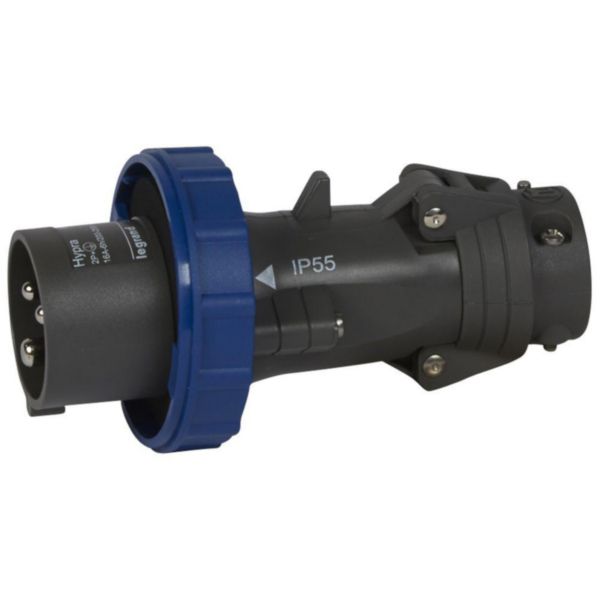 Fiche mobile droite Hypra IP66/67-55 16A - 200V~ à 250V~ - 2P+T - plastique - Page 2