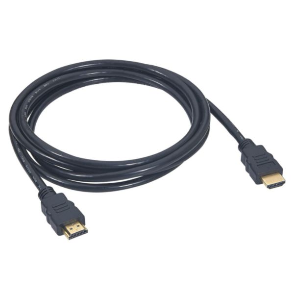 Cordon HDMI raccordement prise HDMI à terminal audio et vidéo longueur 2m