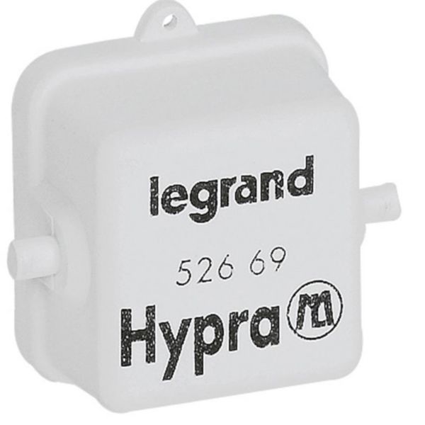 Volet de protection pour connecteur multipôles embase femelle encastrée avec verrouillage Hypra
