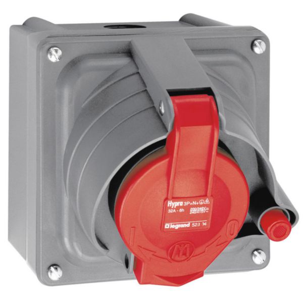 Prisinter fixe Hypra IP44/55 32A - 380V~ à 415V~ - 3P+N+T - plastique - Page 2