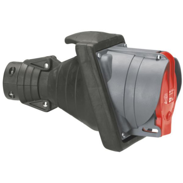 Prisinter mobile Hypra IP44/55 32A - 380V~ à 415V~ - 3P+T - caoutchouc