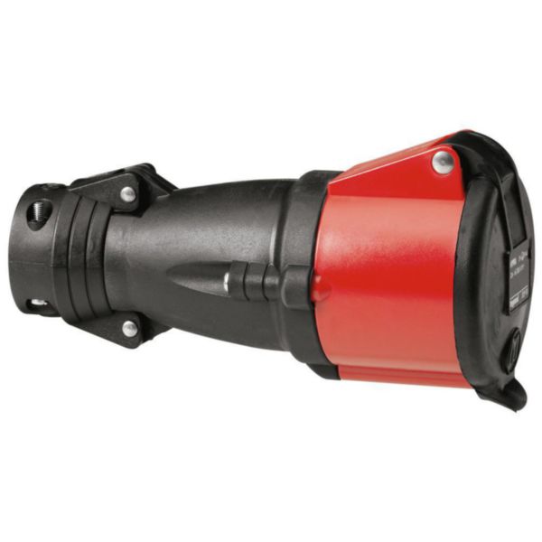 Prise mobile Hypra IP44 32A - 380V~ à 415V~ - 3P+T - caoutchouc