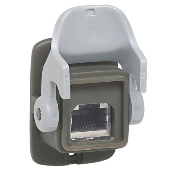 Embase encastrée de protection IP66/67 pour câbles RJ45