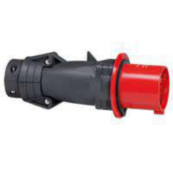 Fiche mobile droite Hypra IP44 63A - 380V~ à 415V~ 3P+T - plastique
