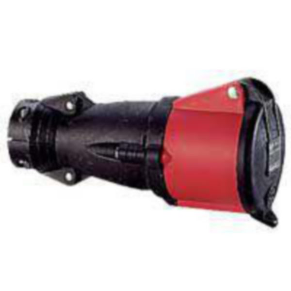 Prise mobile Hypra IP44 63A - 380V~ à 415V~ 3P+T caoutchouc