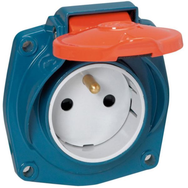 Prise tableau métal Martin Lunel 2P+T IP44 16A 200V~ à 250V~