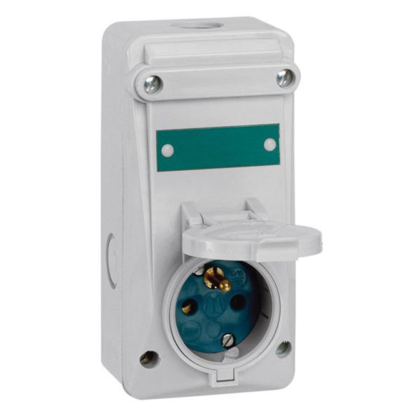 Combiné avec coupe circuit ml - IP44 - 16 A - 200/250 v~ - 2P+T - plast