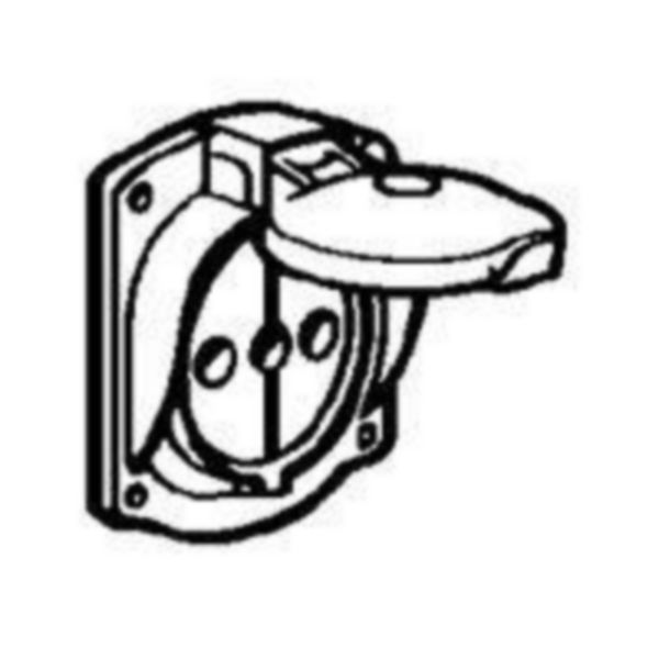 Socle de tableau ml - IP44 - 32 a - 24 v~ - 2p - métal
