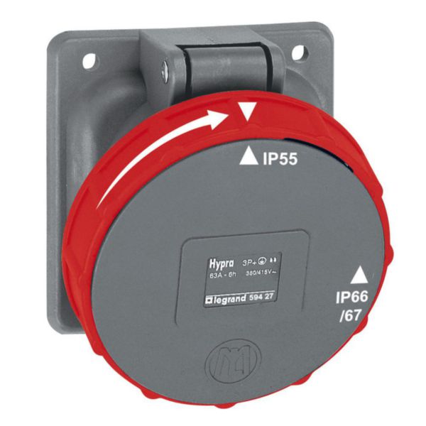 Prise fixe Hypra IP66/67-55 63A - 380V~ à 415V~ - 3P+T - Page 6