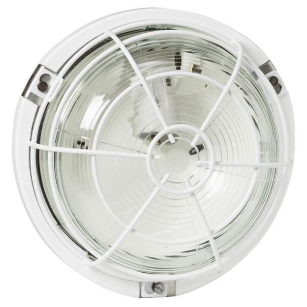 Hublot rond étanche - environnements sévères - diffuseur incolore et culot B22