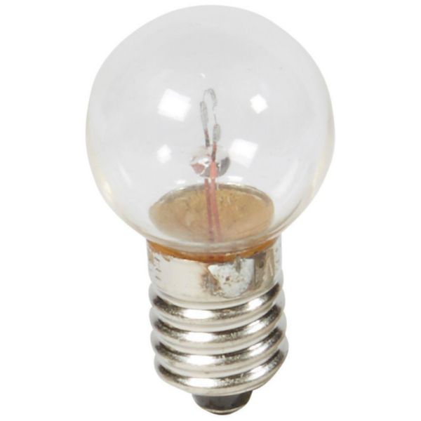 Ampoule culot E10 3,6V 1A 3,6W pour maintenance bloc autonome d'éclairage de sécurité 062525 et 062526