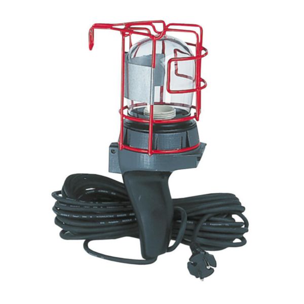 Baladeuse chantier 230V 75W maximum IP55 avec fiche 2P et cordon longueur 10m