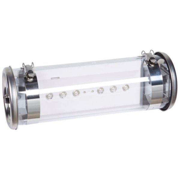 BAES d'ambiance saillie à LEDs 400lm plastique/inox IP67 IK07 SATI Adressable