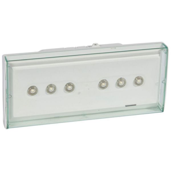 LSC d'ambiance à LEDs 400lm plastique IP43-IK07 110/220v=/230~