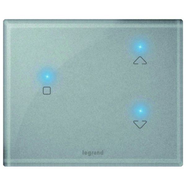 Plaque tactile titane pour inter de vole t