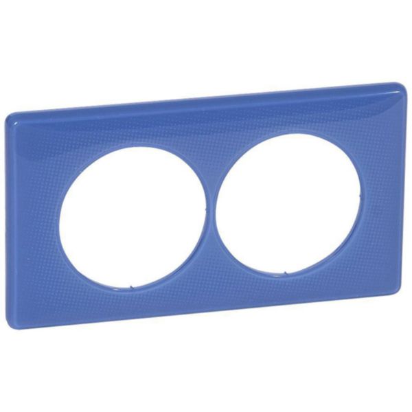 Plaque Céliane memories 2 postes pour rénovation entraxe 57mm - violet 90's