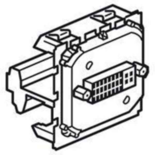 Prise dvi Céliane 2 modules
