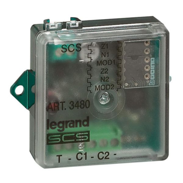 Interface detecteur ouverture/technique intrusion bus