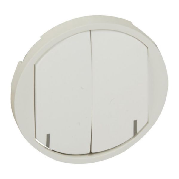 Enjoliveur Céliane - commande sans fil double ON/OFF - blanc